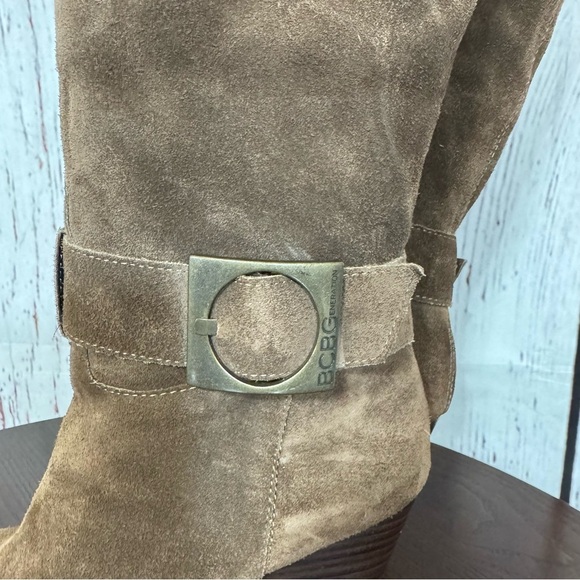 BCBGeneration women’s Brown Suede Leather above the Knee-High Boots size 6.5 GUC - Picture 12 of 14